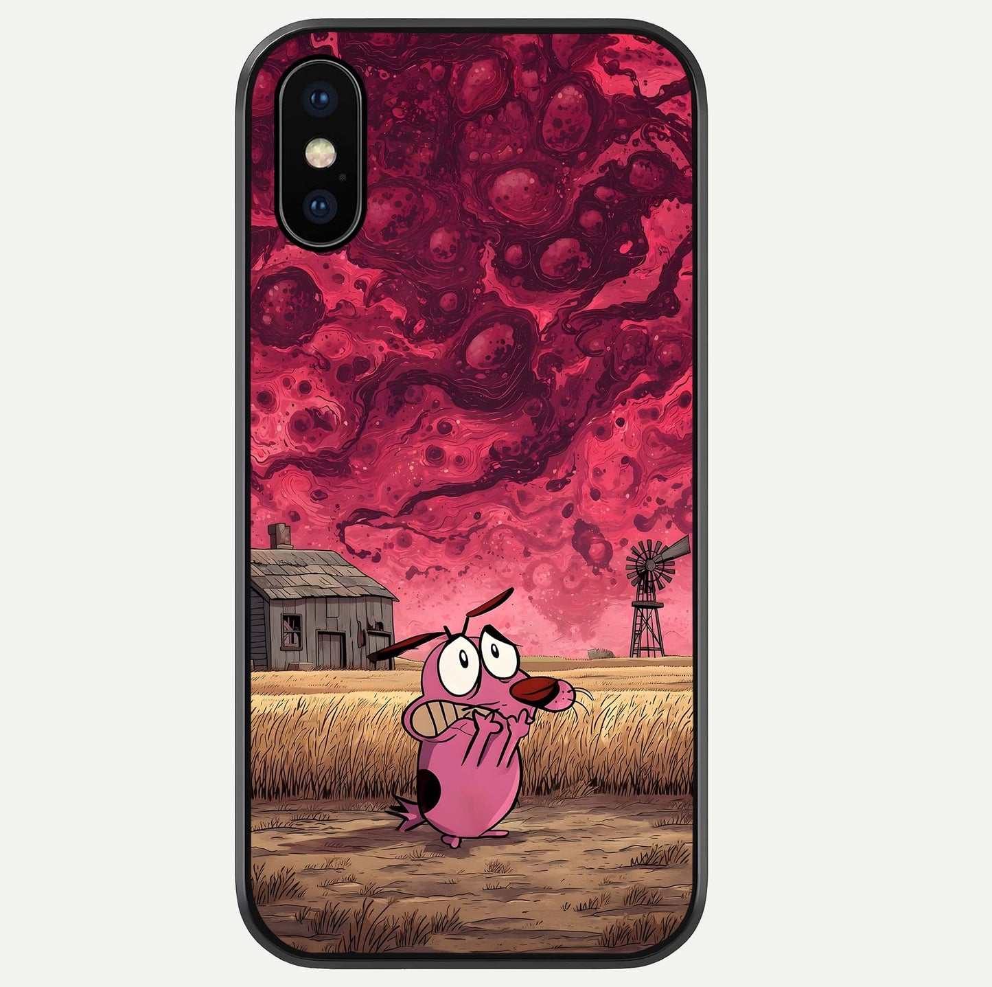 Courage Under Sky Glass Case For iPhone Xs Max by Custom World