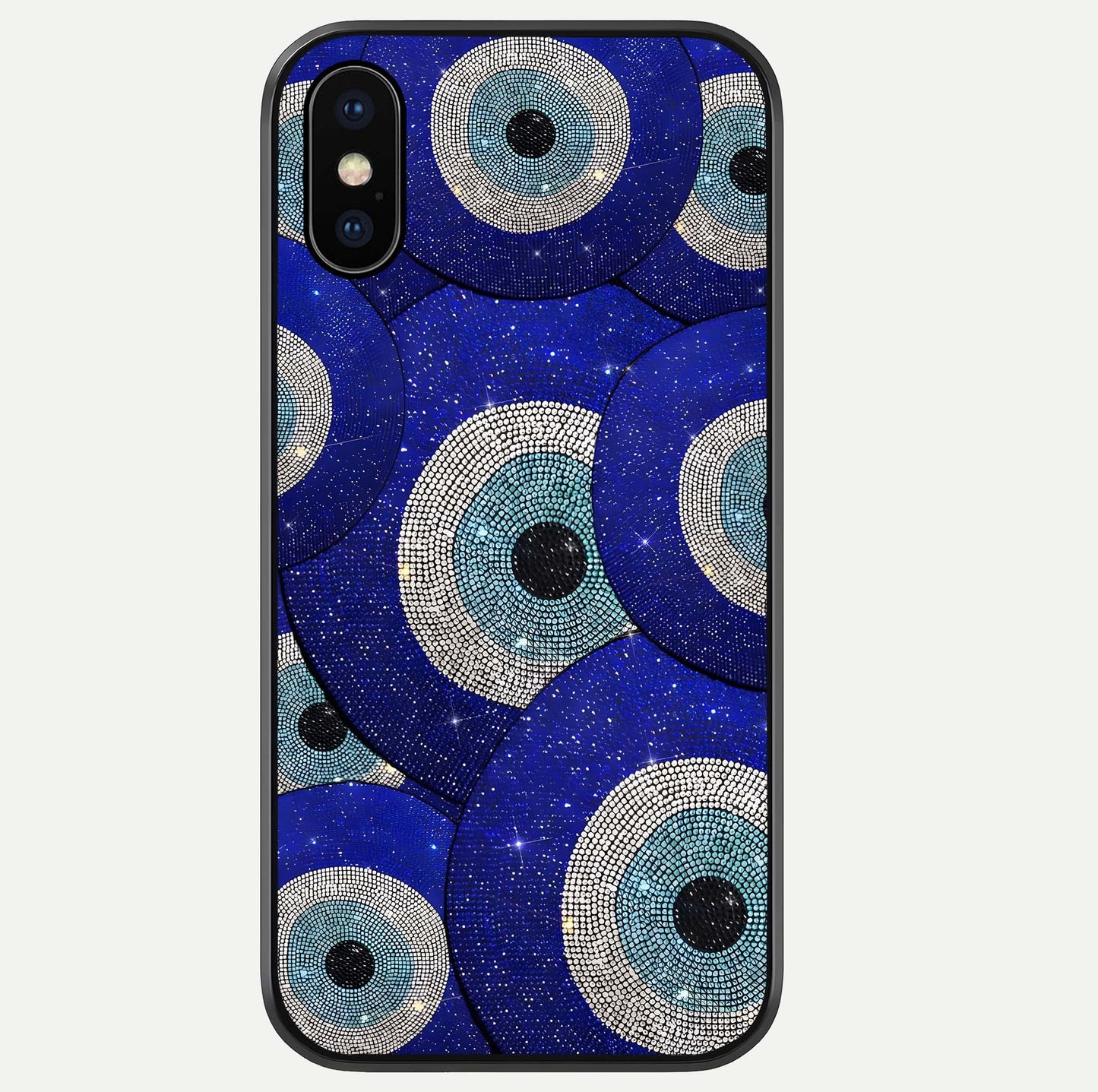 Galaxy Eye Flow Glass Case For iPhone Xs Max by Custom World