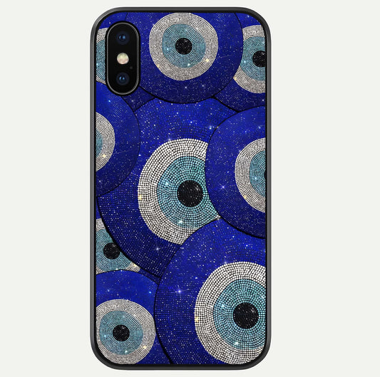 Galaxy Eye Flow Glass Case For iPhone Xs Max by Custom World