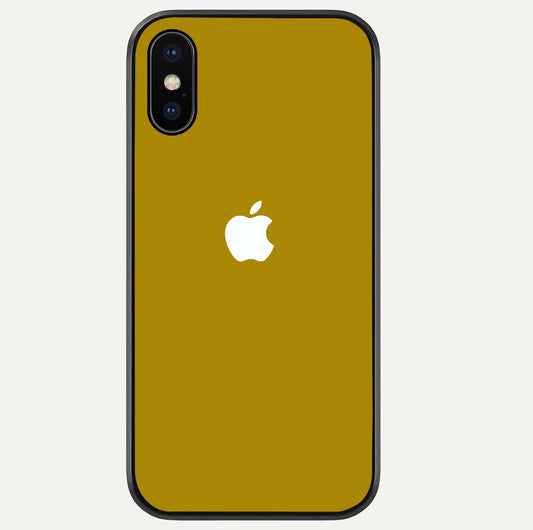 Golden Luxe Aura Glass Case For iPhone Xs Max by Custom World