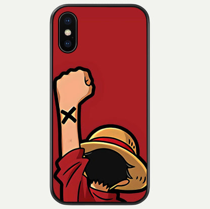 Luffy X Spirit Glass Case For iPhone Xs Max by Custom World