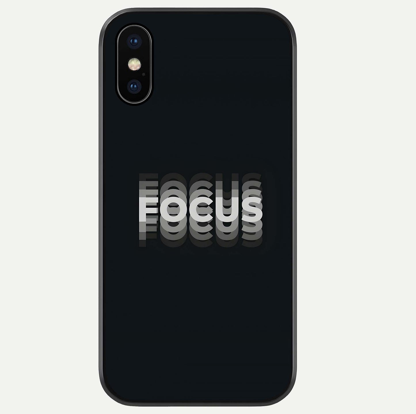 Mono Focus Vision Glass Case For iPhone Xs Max by Custom World