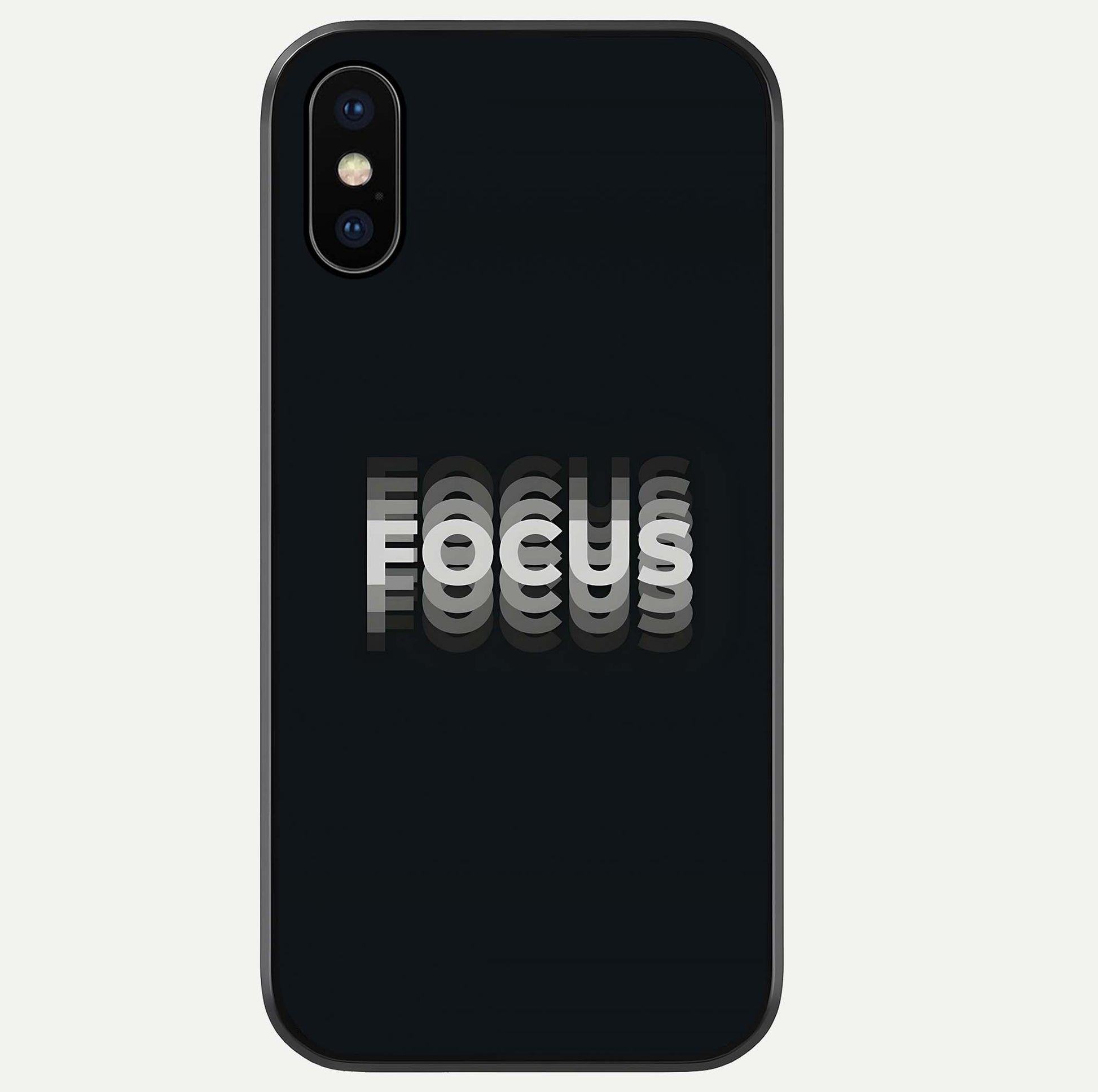 Mono Focus Vision Glass Case For iPhone Xs Max by Custom World