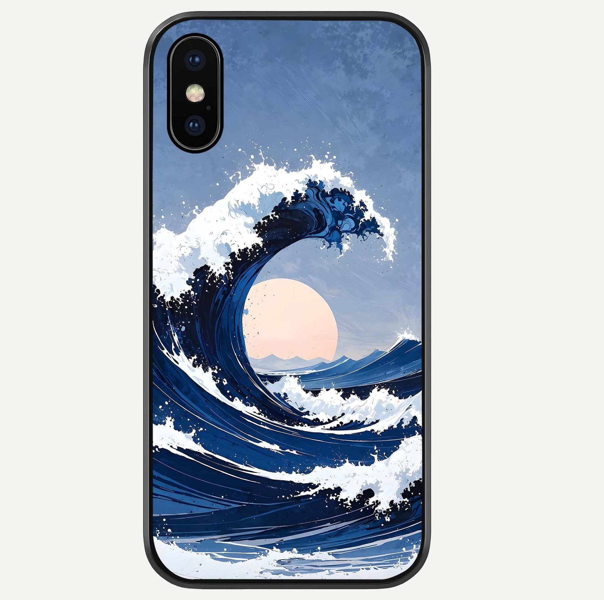 Rising Tide Power Glass Case For iPhone Xs Max by Custom World
