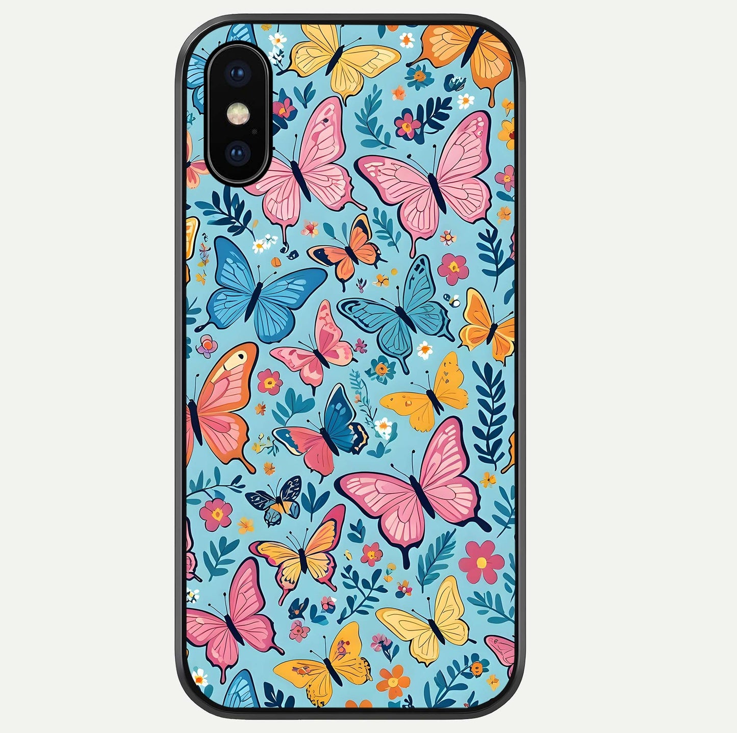 Spring Wing Garden Glass Case For iPhone Xs Max by Custom World
