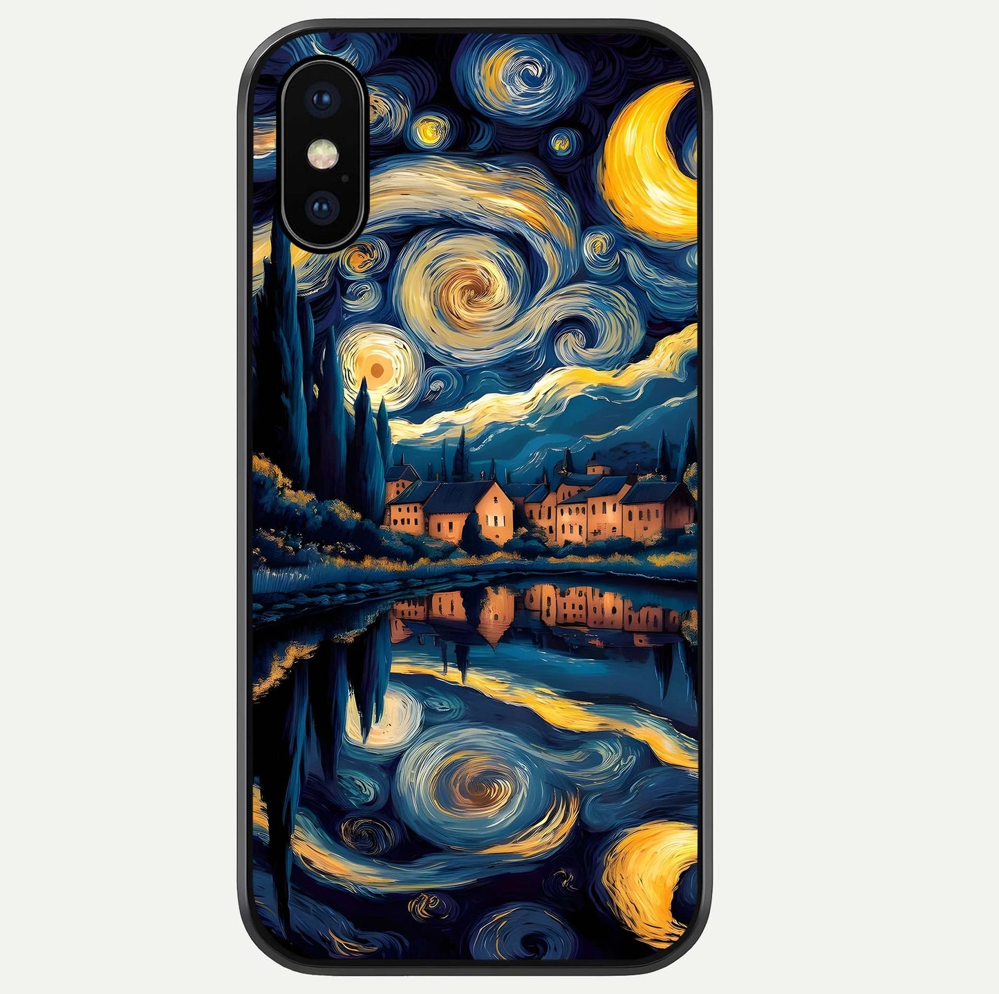 Starry Sky Serenity Glass Case For iPhone Xs Max by Custom World