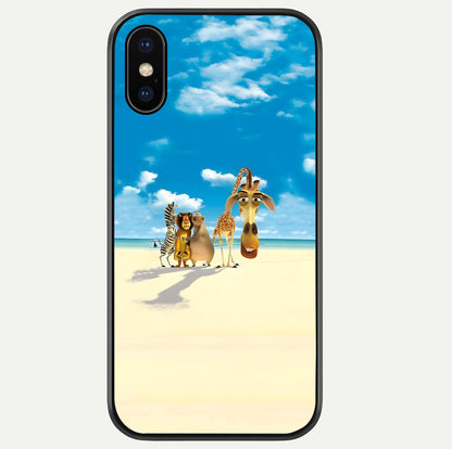 Tropical Fun Squad Glass Case For iPhone Xs Max by Custom World