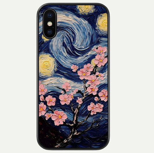Van Gogh Scenery Glass Case For iPhone Xs Max by Custom World