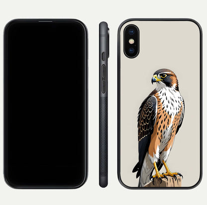 Clever Eagle Glass Case for iPhone Xs Max dual-view layout showing design symmetry and smooth finish