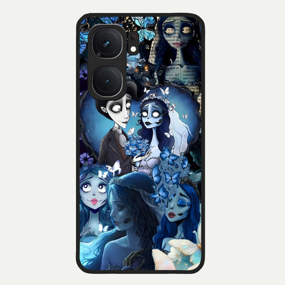  Butterfly Ghost Soul Glass Case For iQOO Neo 9 Pro back cover – full design glossy printed glass finish