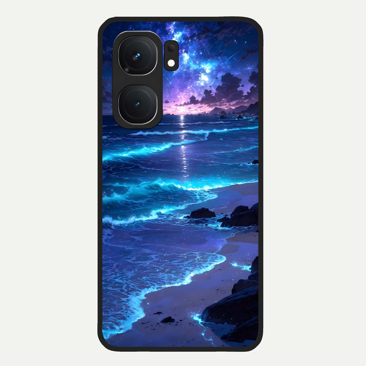  Classic Damn Look Glass Case For iQOO Neo 9 Pro back cover – full design glossy printed glass finish