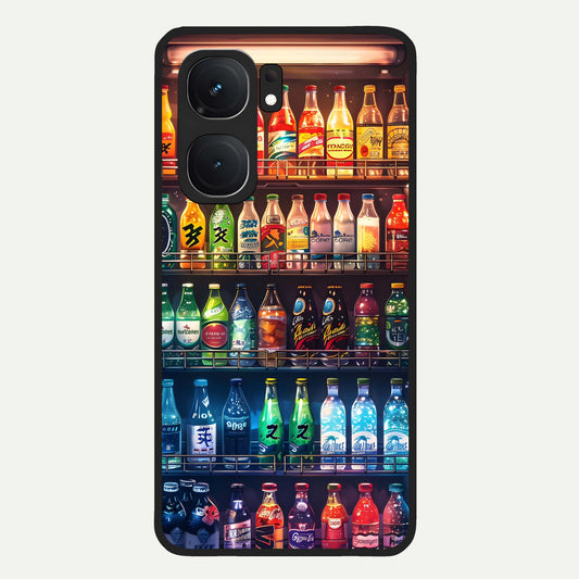  Colorfull Tree Glass Case For iQOO Neo 9 Pro back cover – full design glossy printed glass finish