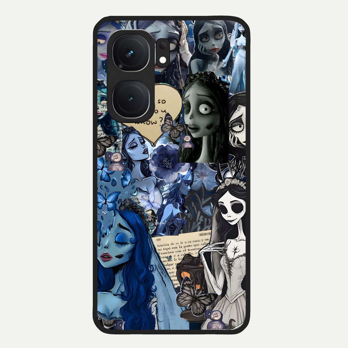  Corpse Bride Posters Glass Case For iQOO Neo 9 Pro back cover – full design glossy printed glass finish