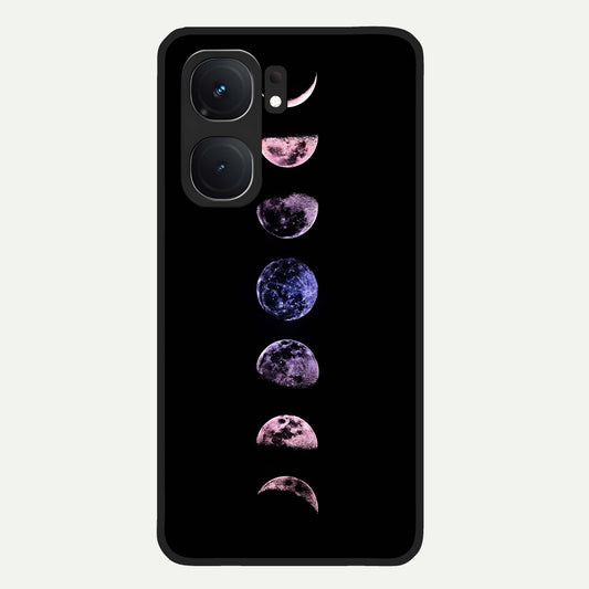  Crimson All Planets Glass Case For iQOO Neo 9 Pro back cover – full design glossy printed glass finish