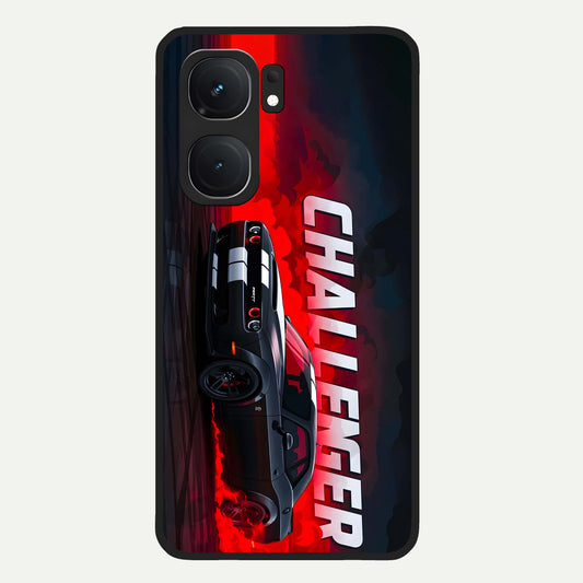  Crimson Challenger Fury Glass Case For iQOO Neo 9 Pro back cover – full design glossy printed glass finish
