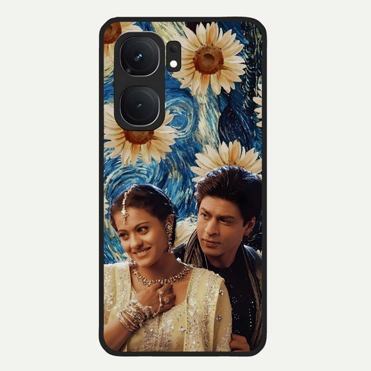  Eternal Love Story Glass Case For iQOO Neo 9 Pro back cover – full design glossy printed glass finish