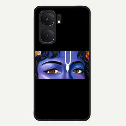  Krishna Eye Glass Case For iQOO Neo 9 Pro back cover – full design glossy printed glass finish