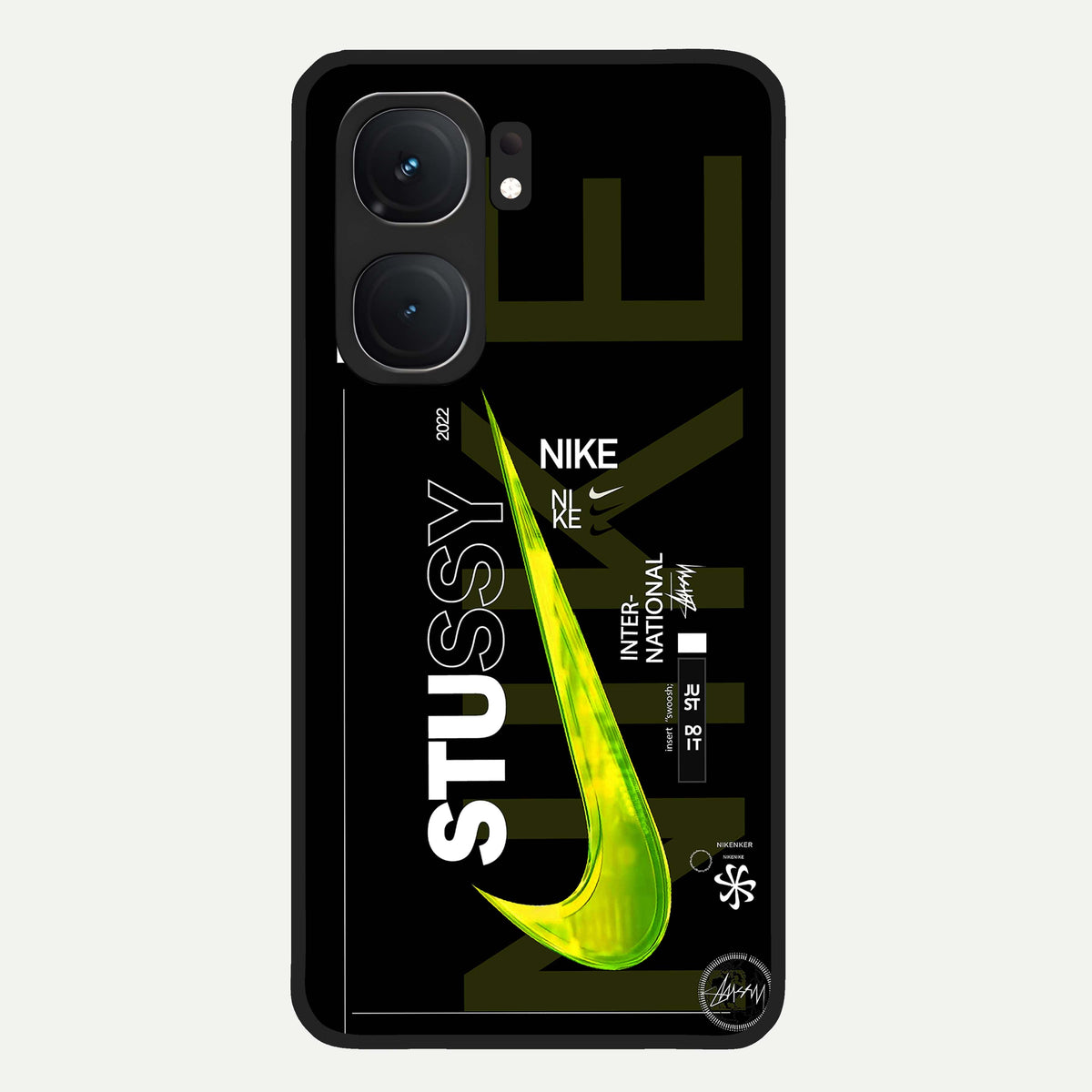  Neon Street Edition Glass Case For iQOO Neo 9 Pro back cover – full design glossy printed glass finish
