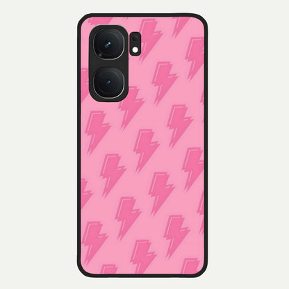 Pink Moo Magic Glass Case For iQOO Neo 9 Pro back cover – full design glossy printed glass finish