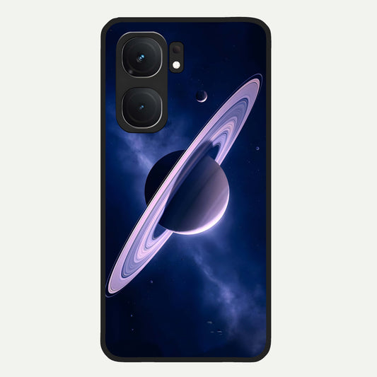  Saturn Ring Mystique Glass Case For iQOO Neo 9 Pro back cover – full design glossy printed glass finish