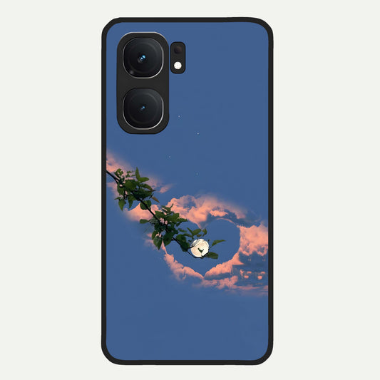  Sky Under Tree Glass Case For iQOO Neo 9 Pro back cover – full design glossy printed glass finish