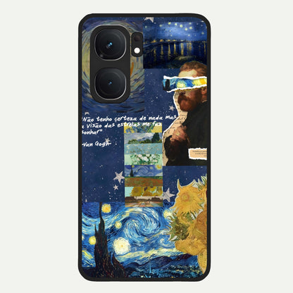  Starry Dream Vision Glass Case For iQOO Neo 9 Pro back cover – full design glossy printed glass finish