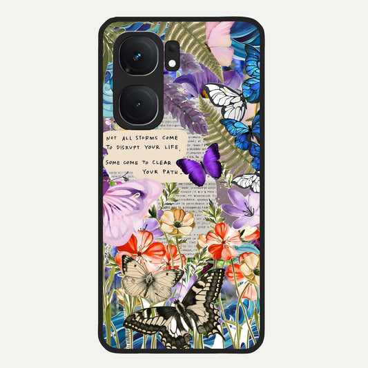  Storm Path Bloom Glass Case For iQOO Neo 9 Pro back cover – full design glossy printed glass finish