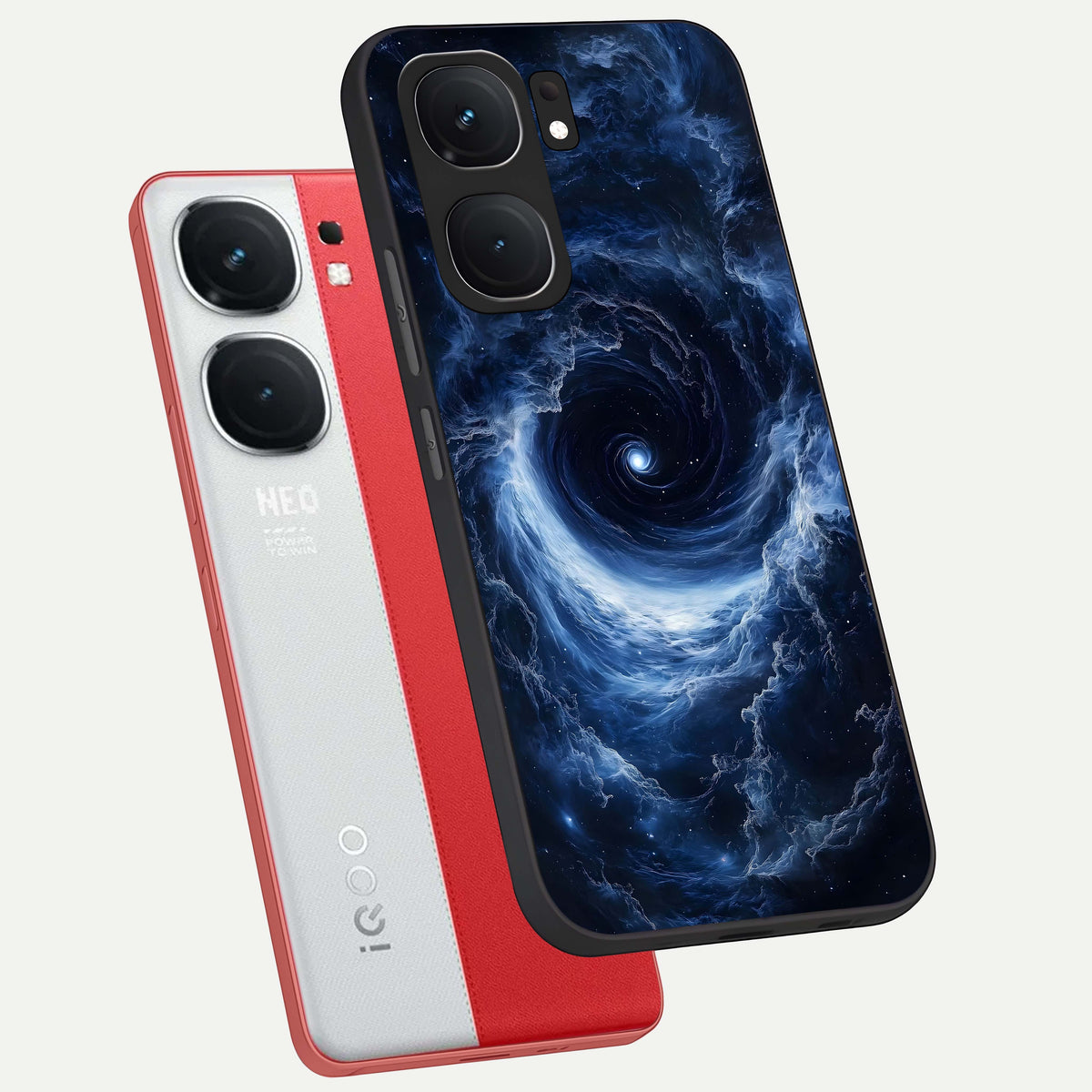  Stunning Galaxy phone case For iQOO Neo 9 Pro showing premium glass back cover with detailed artwork