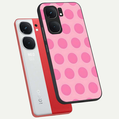  Sweet Dot Dreams phone case For iQOO Neo 9 Pro showing premium glass back cover with detailed artwork