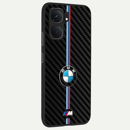  BMW Pattern back cover For iQOO Neo 9 Pro slim fit glass case with vibrant aesthetic design
