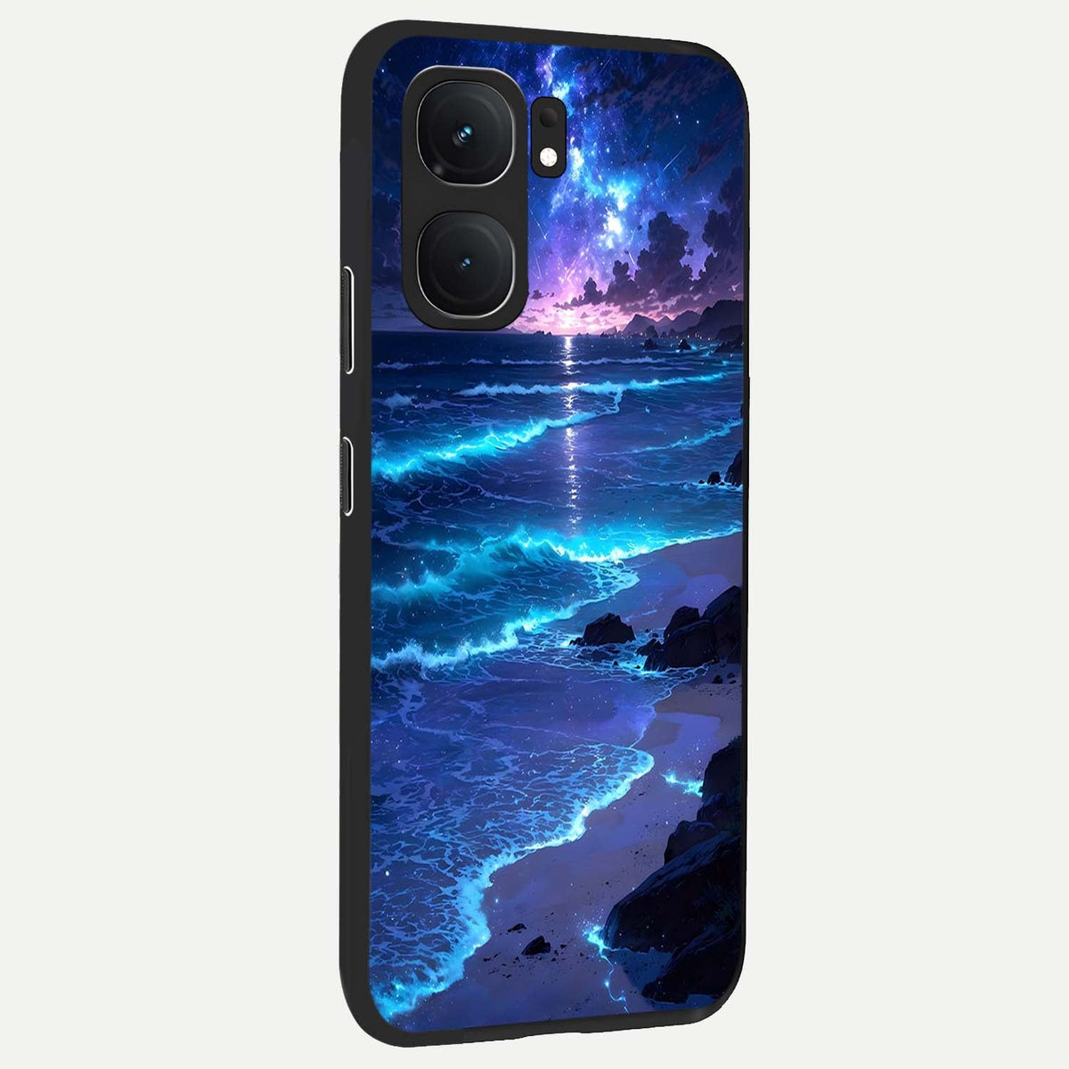  Classic Damn Look back cover For iQOO Neo 9 Pro slim fit glass case with vibrant aesthetic design