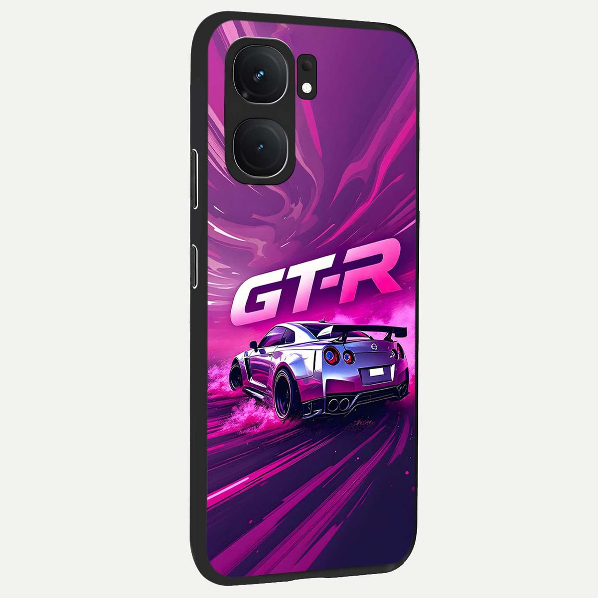  Speed Drift Legend back cover For iQOO Neo 9 Pro slim fit glass case with vibrant aesthetic design