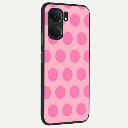  Sweet Dot Dreams back cover For iQOO Neo 9 Pro slim fit glass case with vibrant aesthetic design