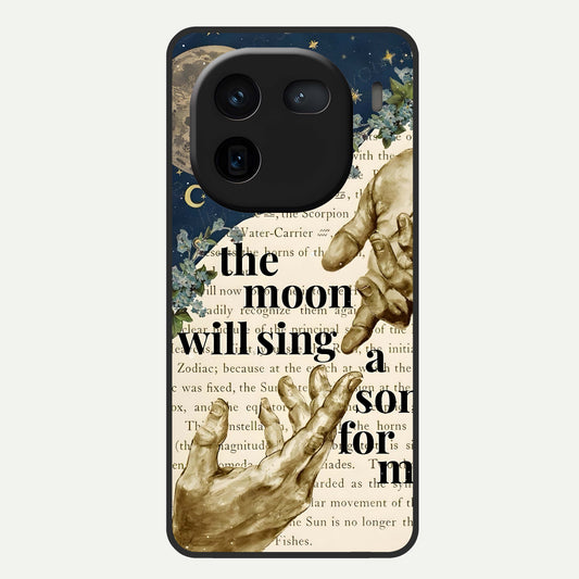  Aesthetic Divine Glass Case For iQOO 12 5G back cover – full design glossy printed glass finish