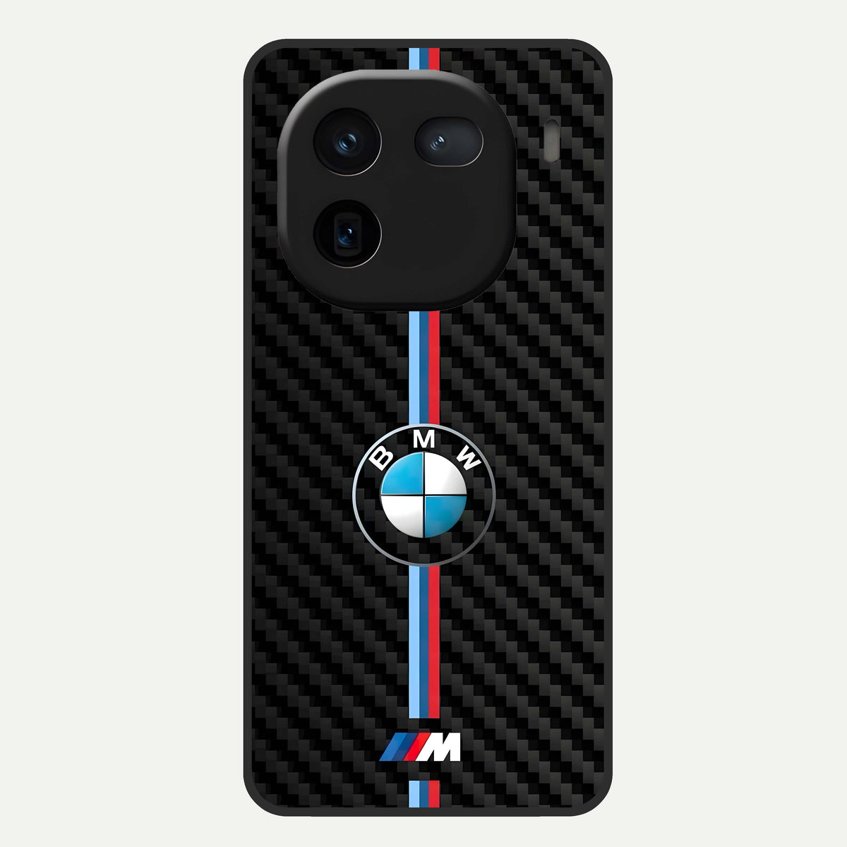  BMW Pattern Glass Case For iQOO 12 5G back cover – full design glossy printed glass finish