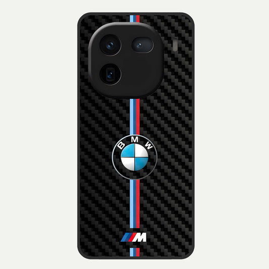  BMW Pattern Glass Case For iQOO 12 5G back cover – full design glossy printed glass finish