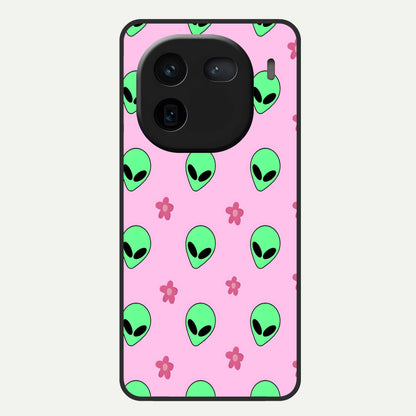  Cosmic Cute Crush Glass Case For iQOO 12 5G back cover – full design glossy printed glass finish