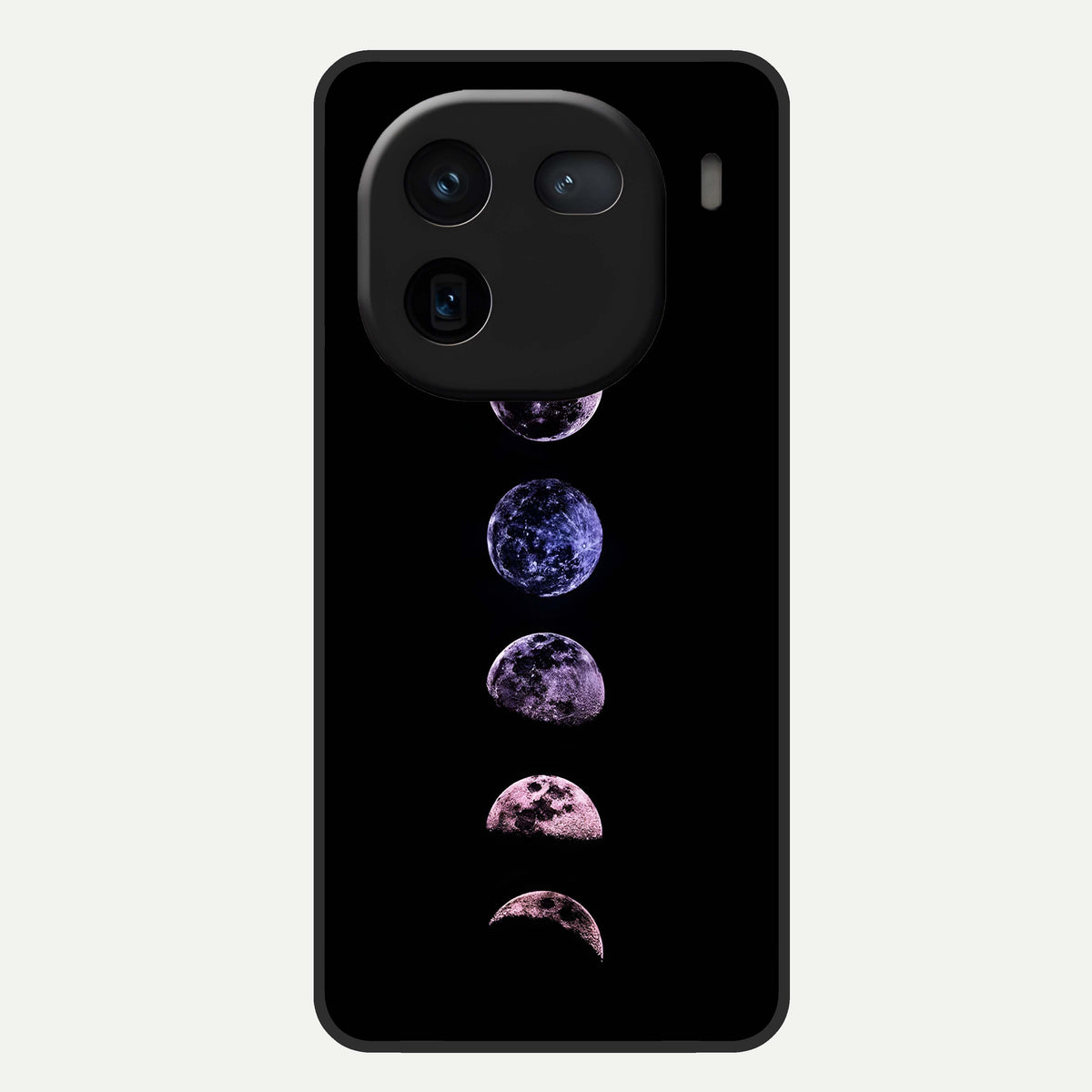  Crimson All Planets Glass Case For iQOO 12 5G back cover – full design glossy printed glass finish