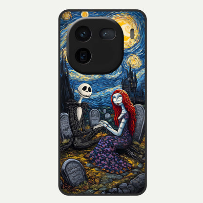 Eternal Night Love Glass Case For iQOO 12 5G back cover – full design glossy printed glass finish
