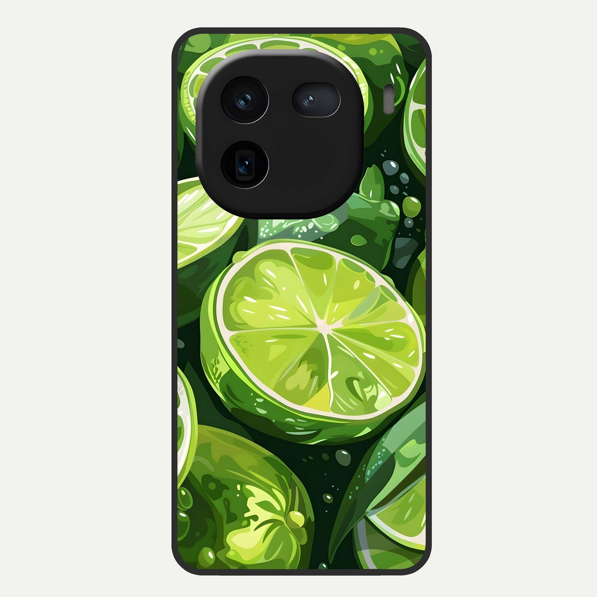  Green Kawasaki Glass Case For iQOO 12 5G back cover – full design glossy printed glass finish
