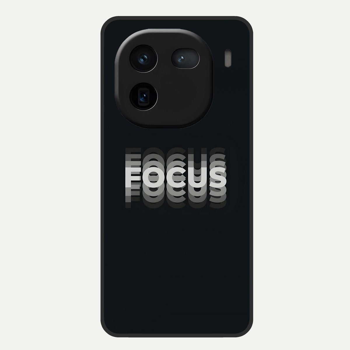  Mono Focus Vision Glass Case For iQOO 12 5G back cover – full design glossy printed glass finish
