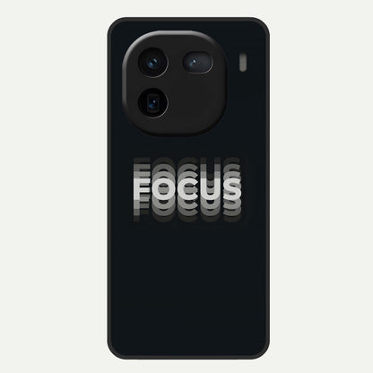  Mono Focus Vision Glass Case For iQOO 12 5G back cover – full design glossy printed glass finish