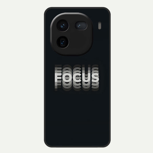  Mono Focus Vision Glass Case For iQOO 12 5G back cover – full design glossy printed glass finish