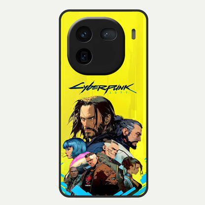  Neon Rebel Genesis Glass Case For iQOO 12 5G back cover – full design glossy printed glass finish