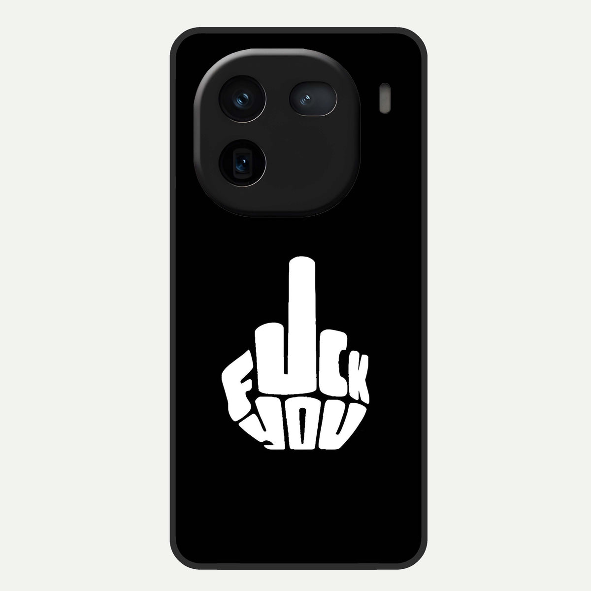  Rebel Mode On Glass Case For iQOO 12 5G back cover – full design glossy printed glass finish