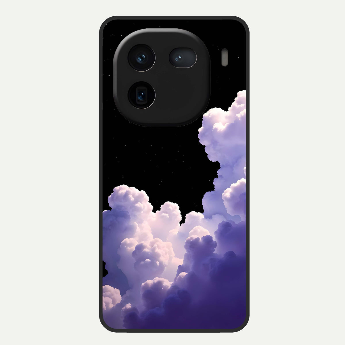  Starlit Night Whispers Glass Case For iQOO 12 5G back cover – full design glossy printed glass finish