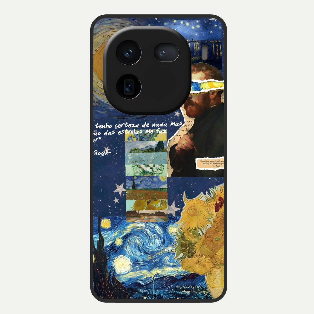  Starry Dream Vision Glass Case For iQOO 12 5G back cover – full design glossy printed glass finish