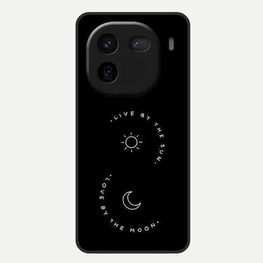  Sunflower Cat Art Glass Case For iQOO 12 5G back cover – full design glossy printed glass finish
