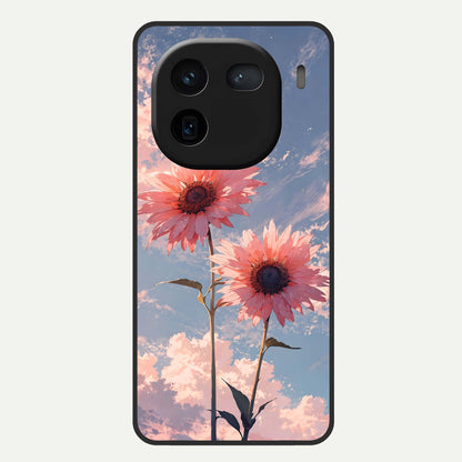  Sun Moon Balance Glass Case For iQOO 12 5G back cover – full design glossy printed glass finish