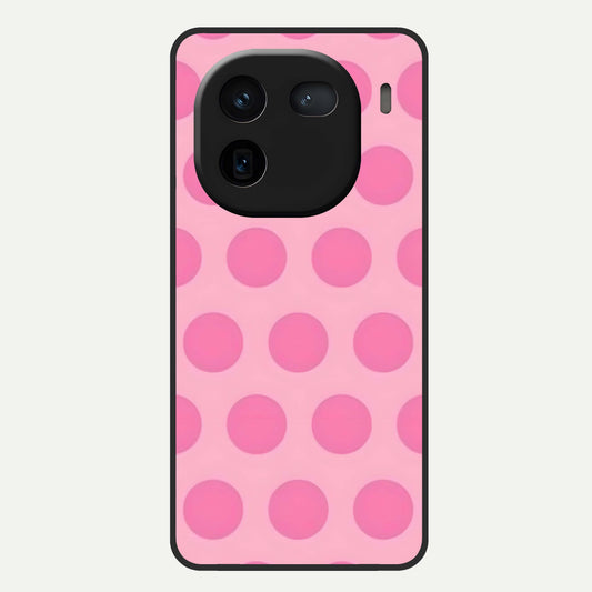  Sweet Dot Dreams Glass Case For iQOO 12 5G back cover – full design glossy printed glass finish